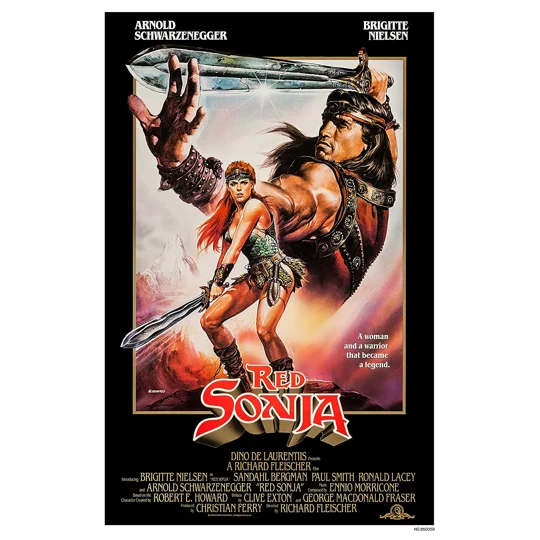 Red Sonja (1985) Arnold Schearzenegger Brigitte Nielsen
