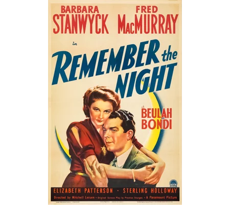 Remember The Night (1939)