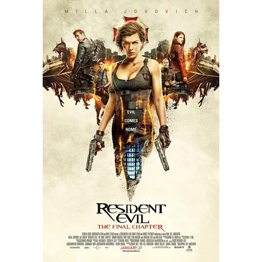 Resident Evil - The Final Chapter (2016) Milla Jovovich