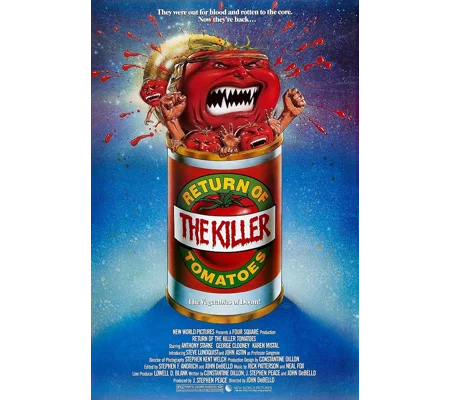 Return of the Killer Tomatoes (1988) George Clooney