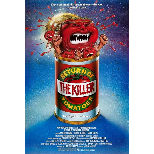 Return of the Killer Tomatoes (1988) George Clooney