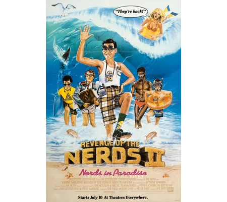 Revenge Of The Nerds 2 II - Nerds In Paradise (1987) Robert Carradine