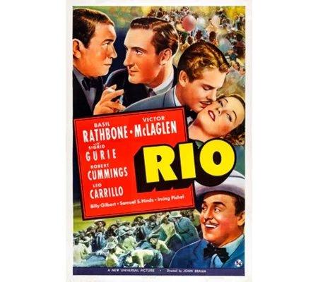 Rio (1939) Basil Rathbone