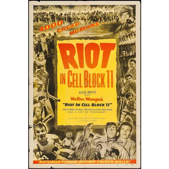 Riot In Cell Block 11 (1954)