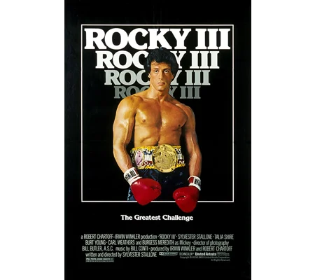 Rocky 3 III (1982) Sylvester Stallone