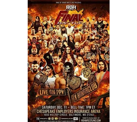 ROH Wrestling - Final Battle (2021) WWE PPV