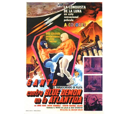 Santo vs Blue Demon in Atlantis (1970) English Subtitled