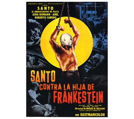 Santo vs Frankenstein's Daughter (1972) English Subtitled
