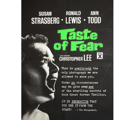 Scream Of Fear (1961) Susan Strasberg