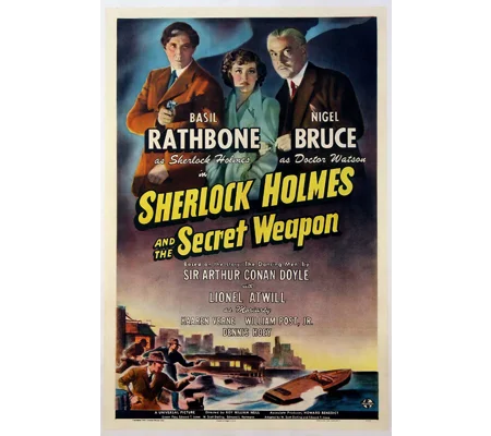Sherlock Holmes And The Secret Weapon (1942) Basil Rathbone