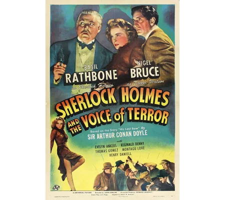 Sherlock Holmes And The Voice Of Terror (1942) Basil Rathbone
