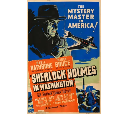 Sherlock Holmes In Washington (1943) Basil Rathbone