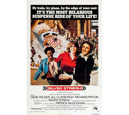 Silver Streak (1976) Gene Wilder Richard Pryor Jill Clayburgh