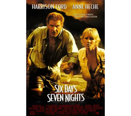 Six Days Seven Nights Anne Heche Harrison Ford