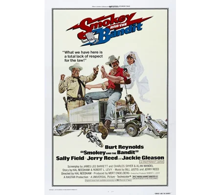 Smokey and the Bandit (1977) Burt Reynolds Sally Fields Jackie Gleason