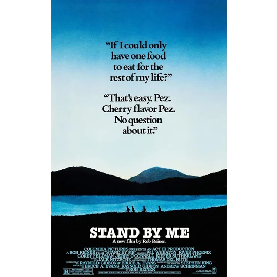 Stand By Me (1986) Wil Wheaton River Phoenix Corey Feldman
