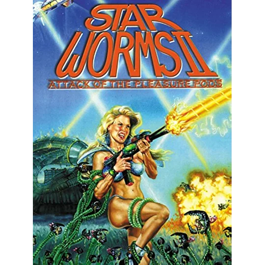 Star Worms 2 II - Attack of the Pleasure Pods (1985) Troma Lloyd Kaufman
