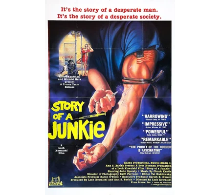 Story of a Junkie (1985) Troma Lloyd Kaufman John Spacely