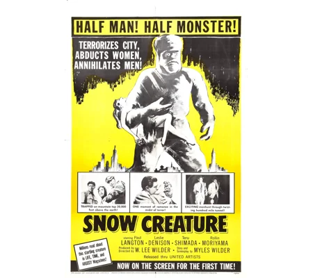 The Snow Creature (1954)