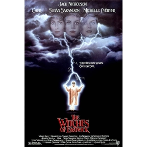 The Witches of Eastwick (1987) Jack Nicholson Cher Susan Sarandon Michelle Pfeiffer