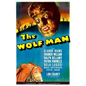 The Wolf Man (1941) Claude Rains Lon Chaney Bela Lugosi
