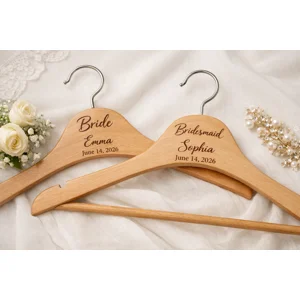 Engraved Wedding Hangers