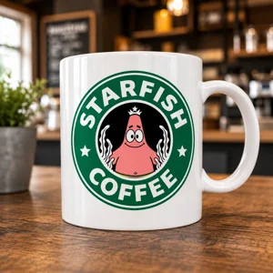 Starfish Coffee Novelty Mug