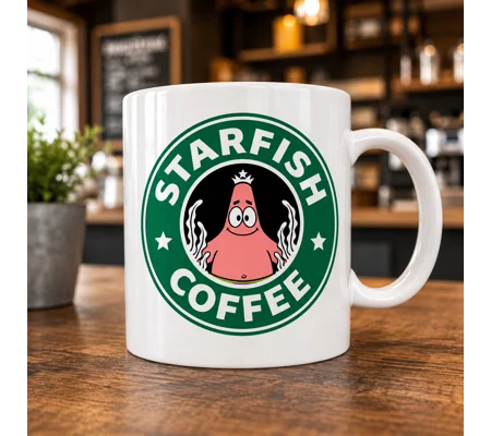 Starfish Coffee Novelty Mug