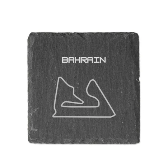 Laser Engraved F1 Track Slate Coasters