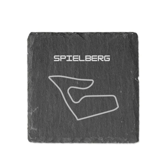 Laser Engraved F1 Track Slate Coasters