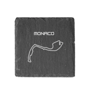 Laser Engraved F1 Track Slate Coasters
