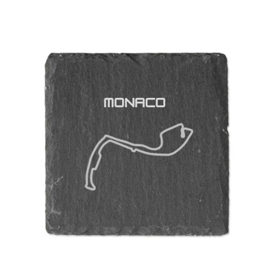 Laser Engraved F1 Track Slate Coasters