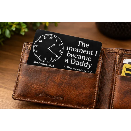 The Moment I Became A … Wallet Card
