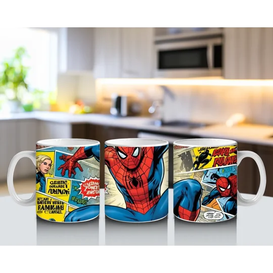 Spider-Man Comic Novelty Mug