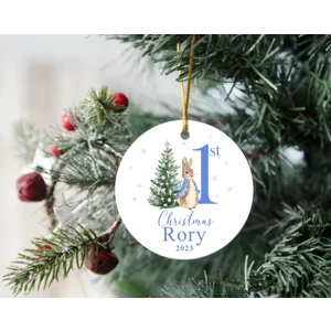 Baby’s First Christmas Tree Ornament