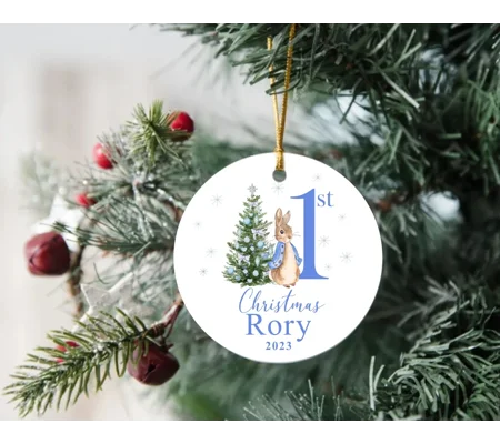 Baby’s First Christmas Tree Ornament