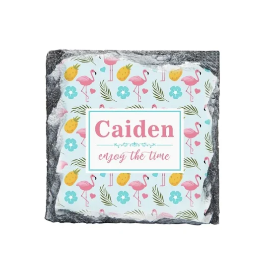Photo Rock Slate Coasters - Set Of 4
