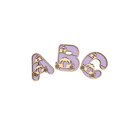 Carriage & Castles Letters - Personalised Name Wall Art