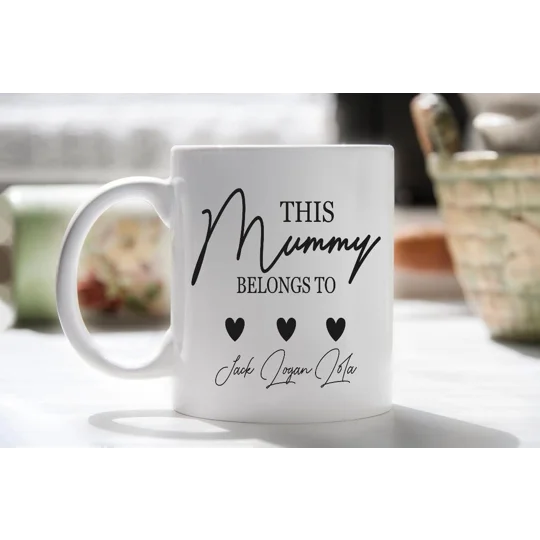 ‘This Mommy Belongs To’ Mug