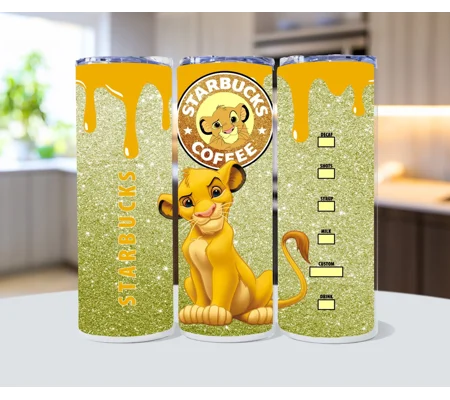 Lion King Starbucks Coffee Tumbler