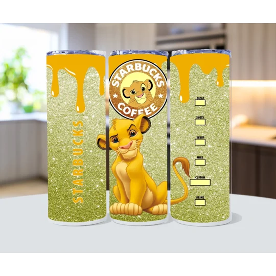 Lion King Starbucks Coffee Tumbler