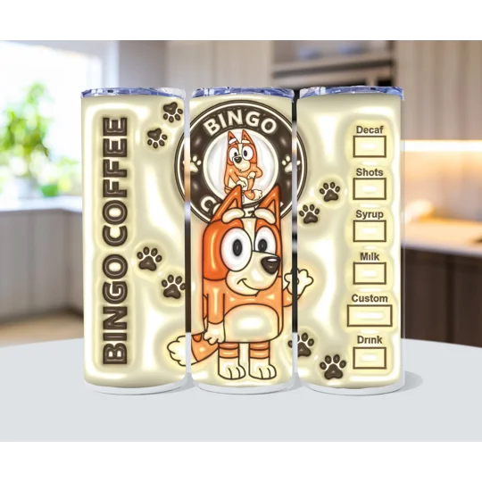 Bluey Coffee Tumbler