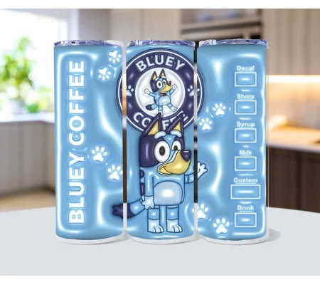 Bluey Coffee Tumbler