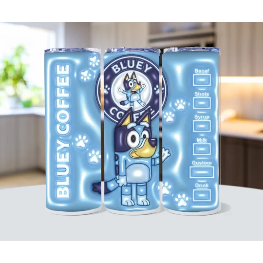 Bluey Coffee Tumbler
