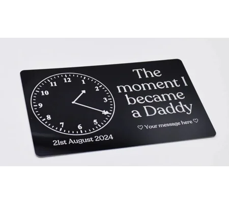 The Moment I Became A … Wallet Card