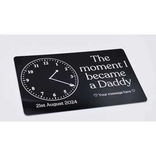The Moment I Became A … Wallet Card