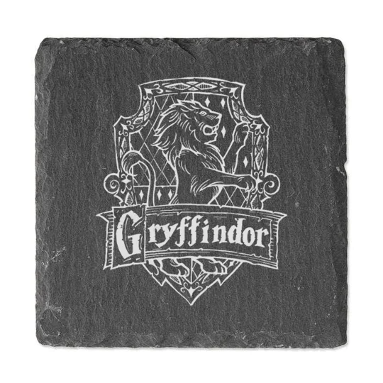 Harry Potter Houses Laser Engraved Slate Coasters