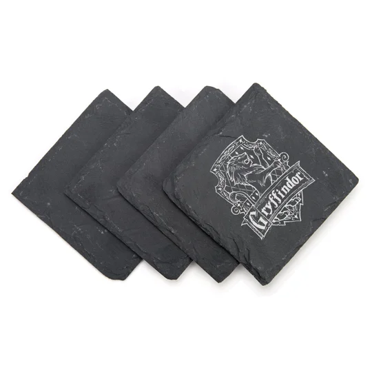 Harry Potter Houses Laser Engraved Slate Coasters