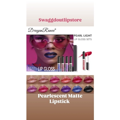 Pearlescent Matte Lipstick