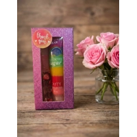 RAINBOW LIPGLOSS & FRUITY ROLLON LIPOIL SET